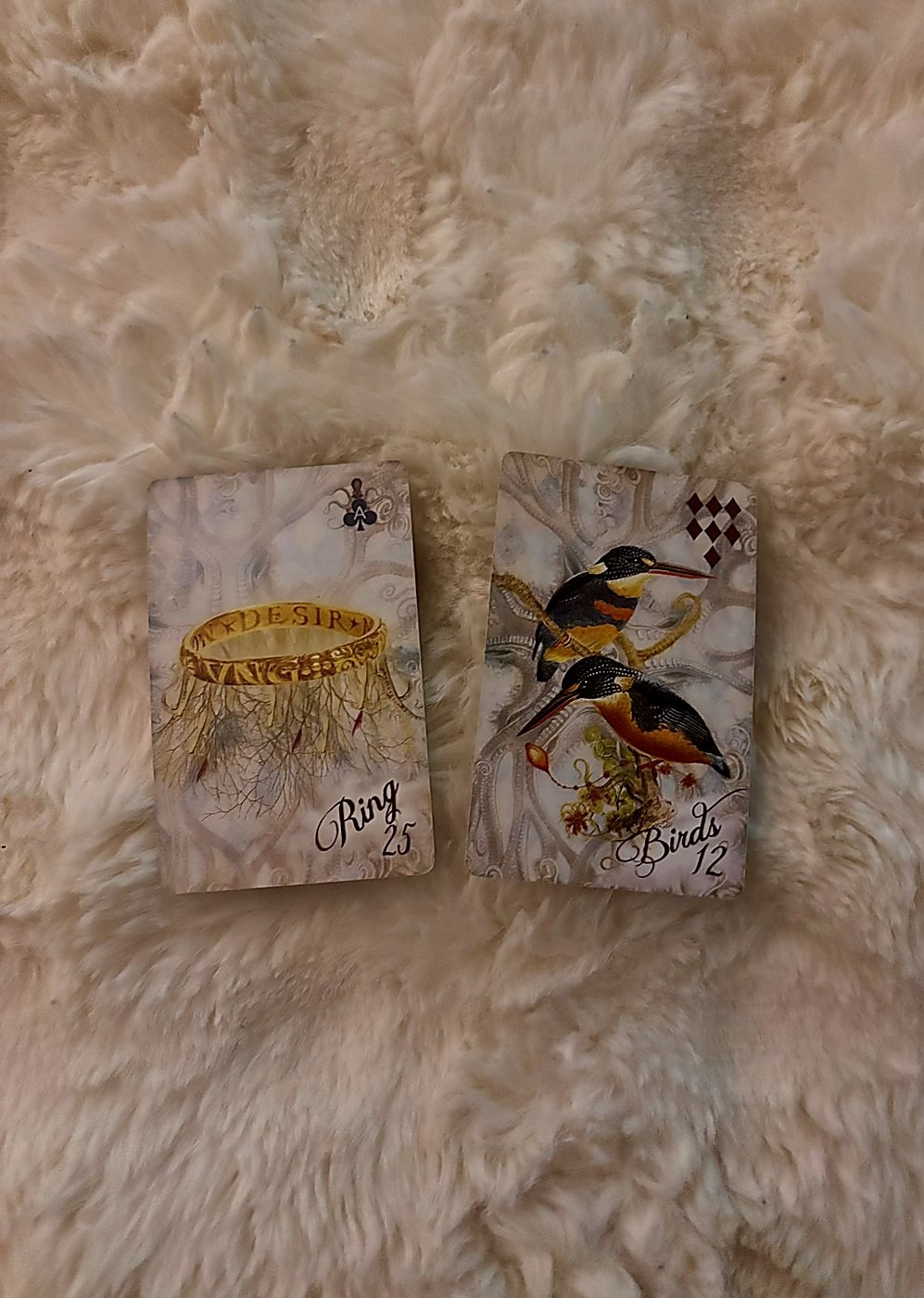 Sirens' Song Lenormand positions for May